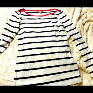 Banana Republic Boatneck Long Sleeve Shirt